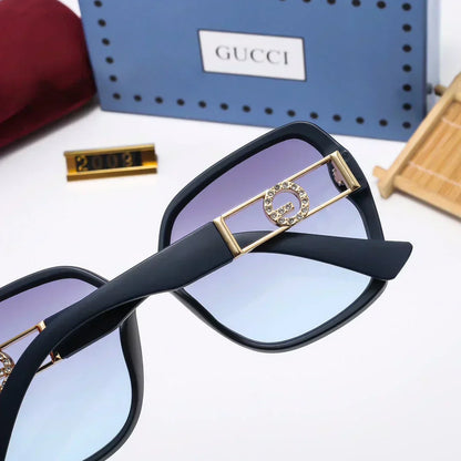 2025 Fashionable square frame UV protection sunglasses
