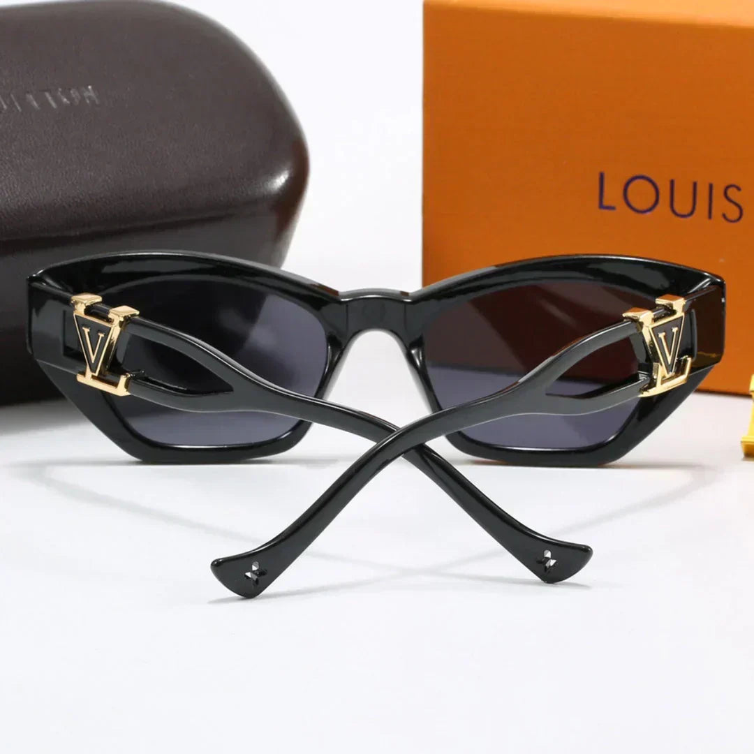 2025 Retro polygonal sunglasses