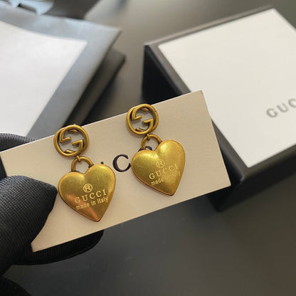 2025 Vintage Heart Shape Earrings