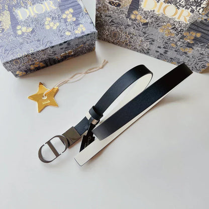 2025 Belt in gold-finish metallic calfskin