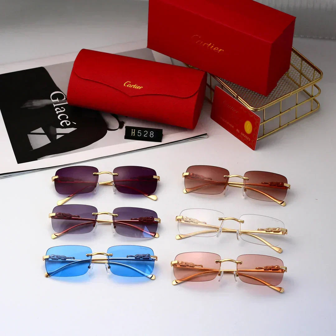 2025 Golden Leopard Frame Sunglasses