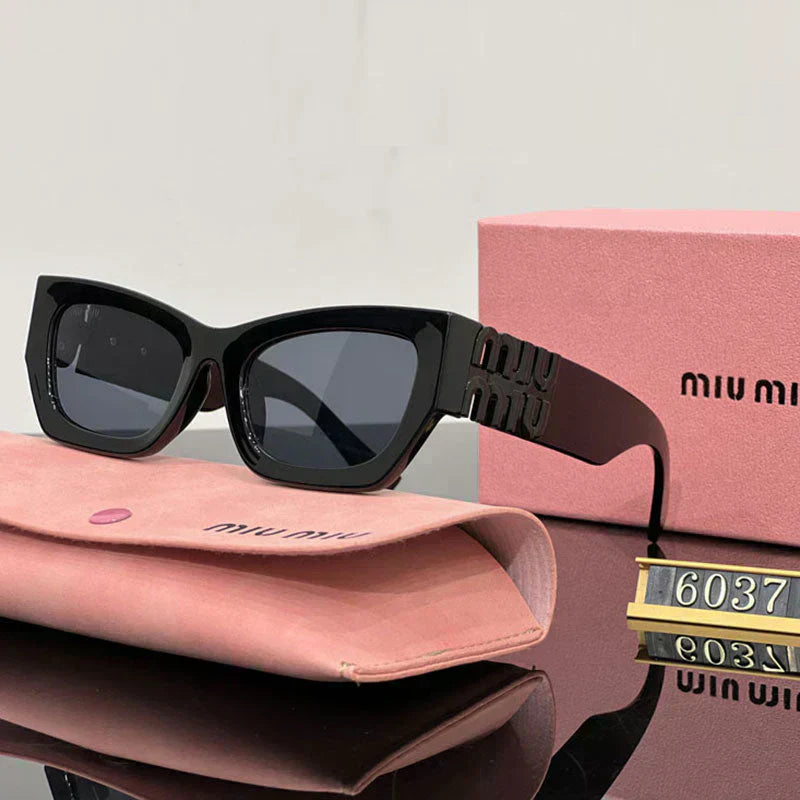 2025 Fashion Square Cat-Eye Sunglasses 6037