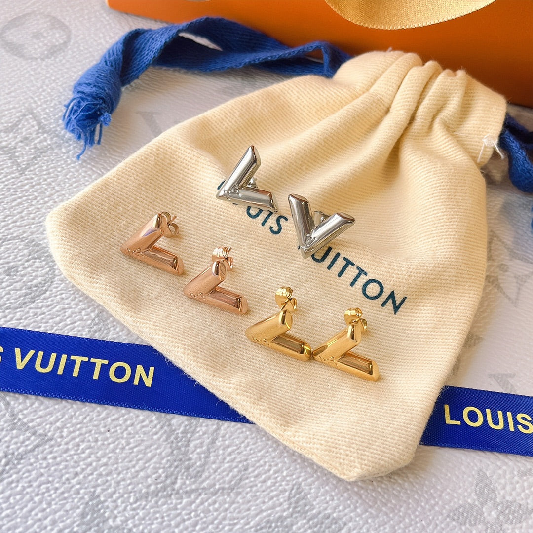 2025 Versatile V Letter Stud Earrings