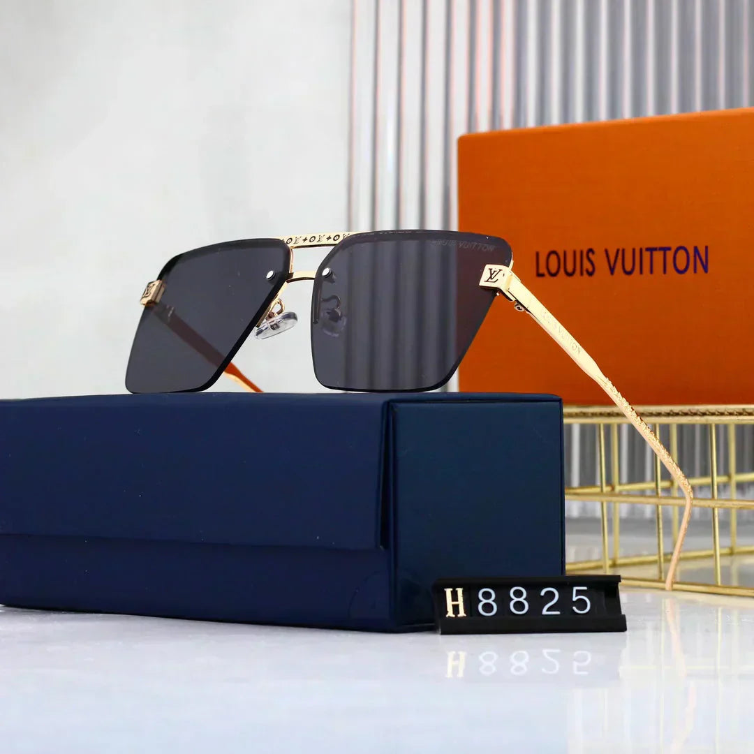 2025 HD Metal Monogram Sunglasses H8825