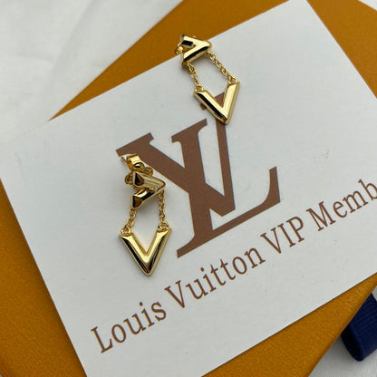 2025 Letter Chain Earrings