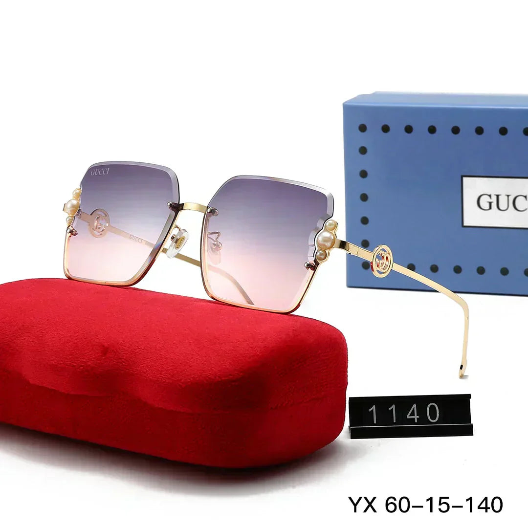 2025 Minimalist rimless sunglasses