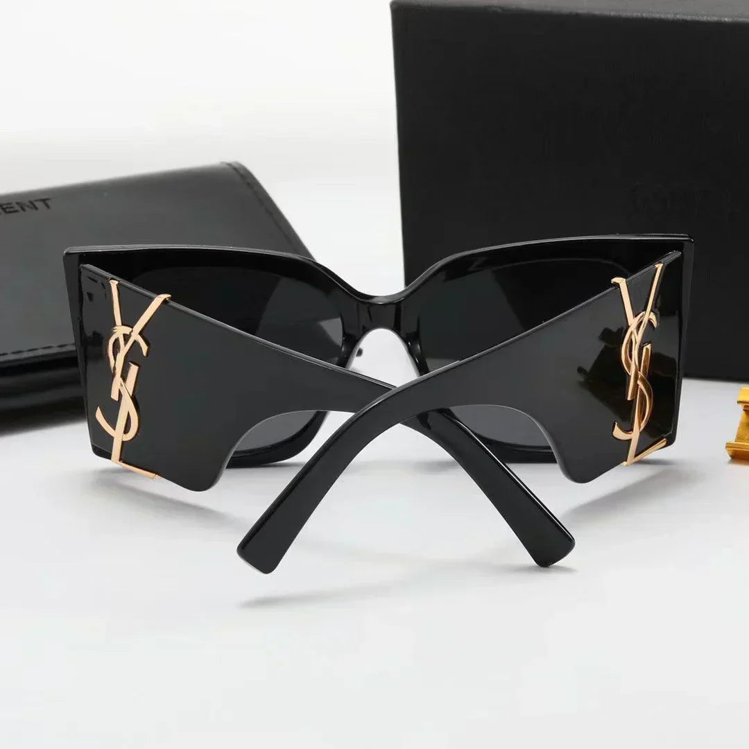 2025 Retro large frame butterfly sunglasses