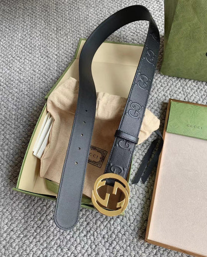 2025 belt High-end business casual belt 4.0cm wide
