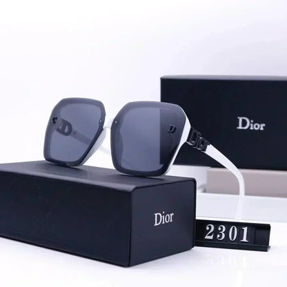 2025 Large frame internet celebrity anti-ultraviolet sunglasses