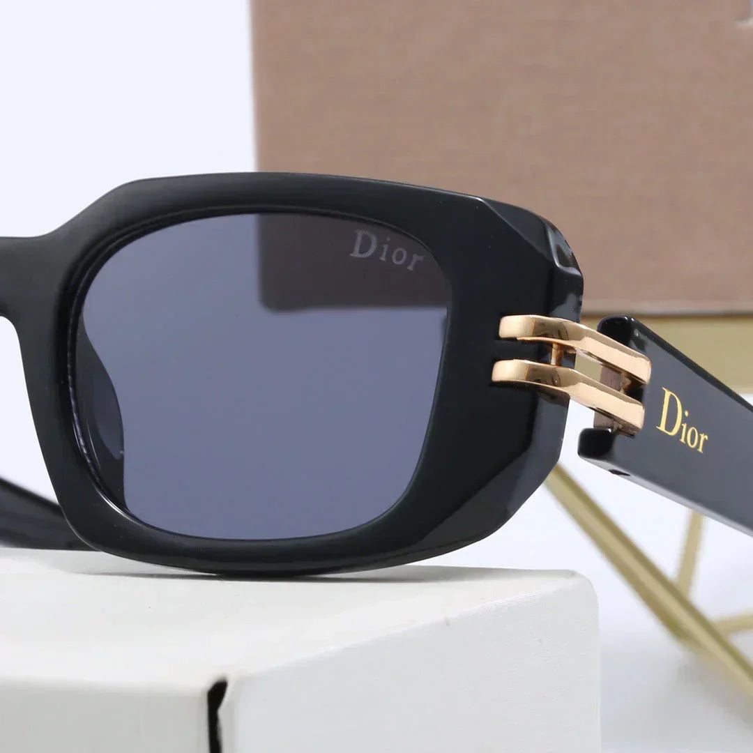 2025 Cut Edge Rectangular Buckle Sunglasses