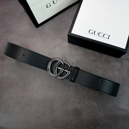 2025 belt 2 Colors printed letter leather belt