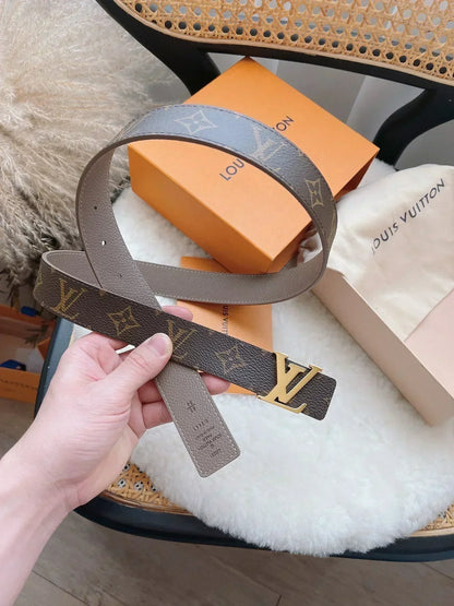 2025 Reversible leather and hardware belt