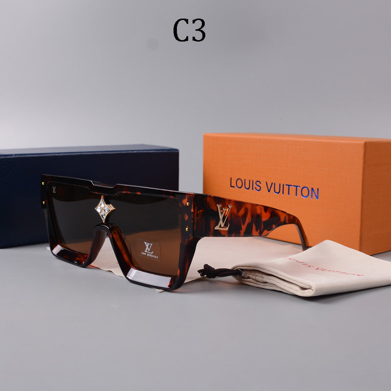 2025 Square Frame Unisex Sunglasses 1486