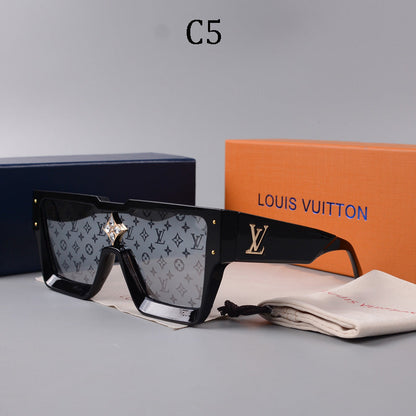 2025 Square Frame Unisex Sunglasses 1486