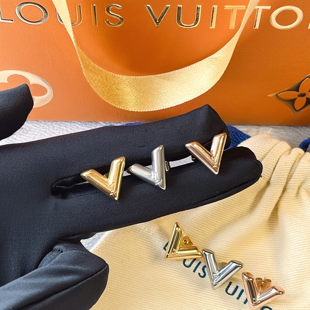 2025 Versatile V Letter Stud Earrings