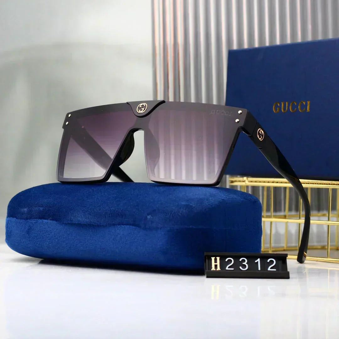 2025 Large frame retro sunglasses
