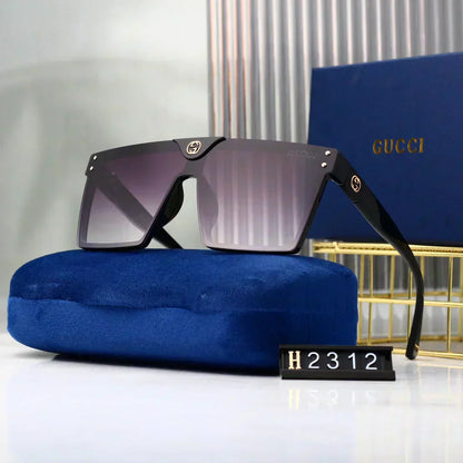 2025 Large frame retro sunglasses