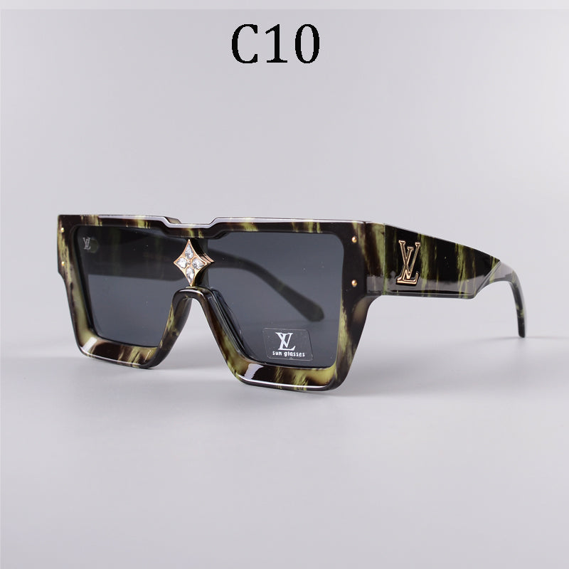 2025 Square Frame Unisex Sunglasses 1486
