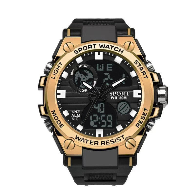 Foreign trade cross-border electronic watch ins high value handsome junior high school students multi-functional youth outdoor sports