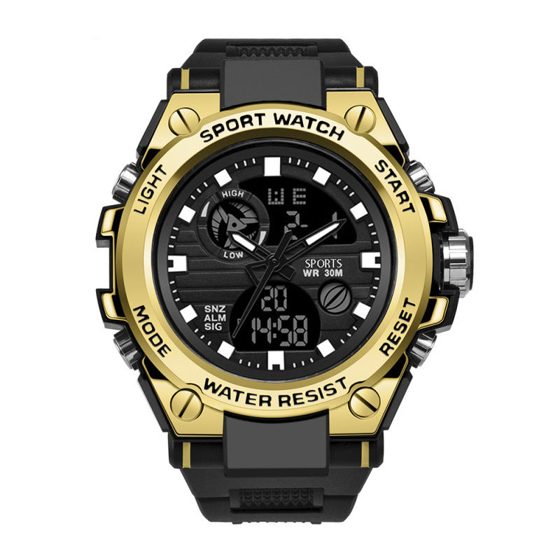 Foreign trade cross-border electronic watch ins high value handsome junior high school students multi-functional youth outdoor sports