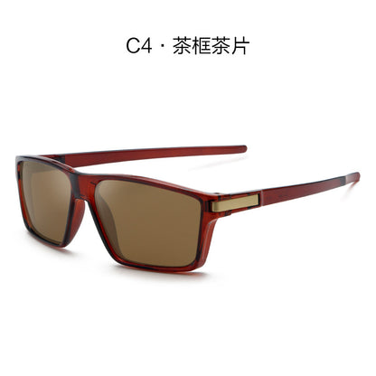 Amazon hot sale sunglasses fashionable men's sunglasses polarizing glasses cycling sunglasses men's high-end wholesale