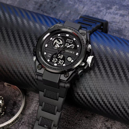 Foreign trade cross-border electronic watch ins high value handsome junior high school students multi-functional youth outdoor sports