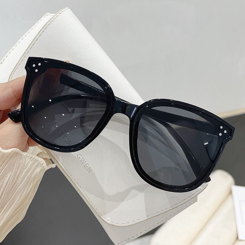 New hot-selling sunglasses Internet celebrity sunglasses Korean version street sunglasses men's and women's retro sunglasses UV protection