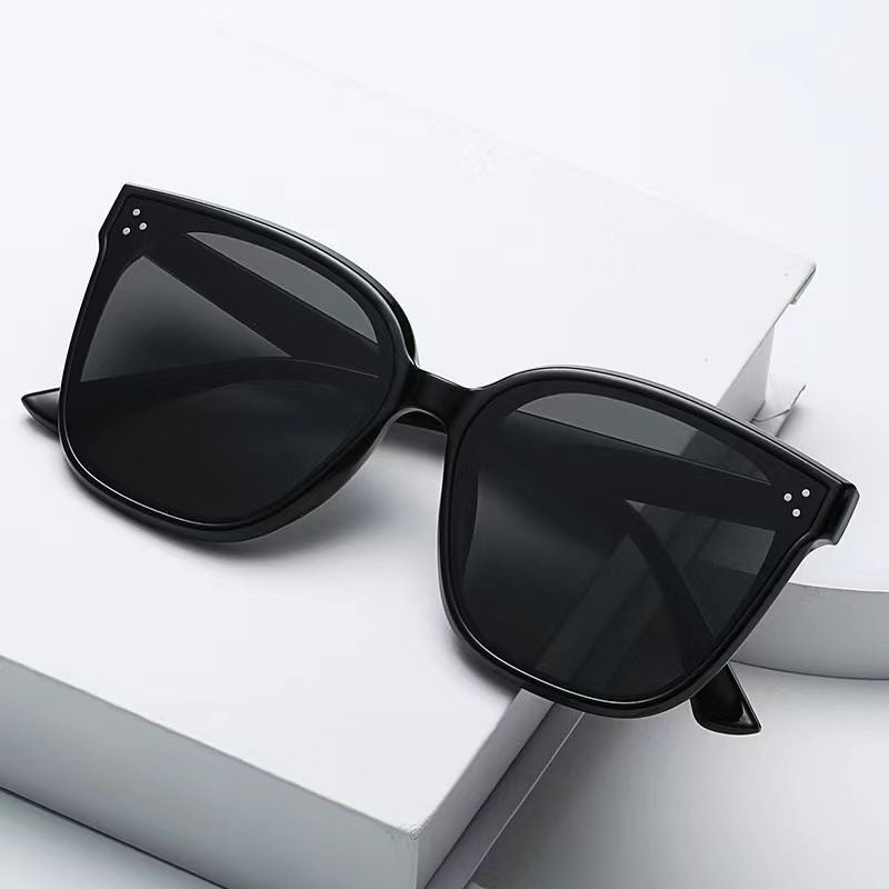 New hot-selling sunglasses Internet celebrity sunglasses Korean version street sunglasses men's and women's retro sunglasses UV protection