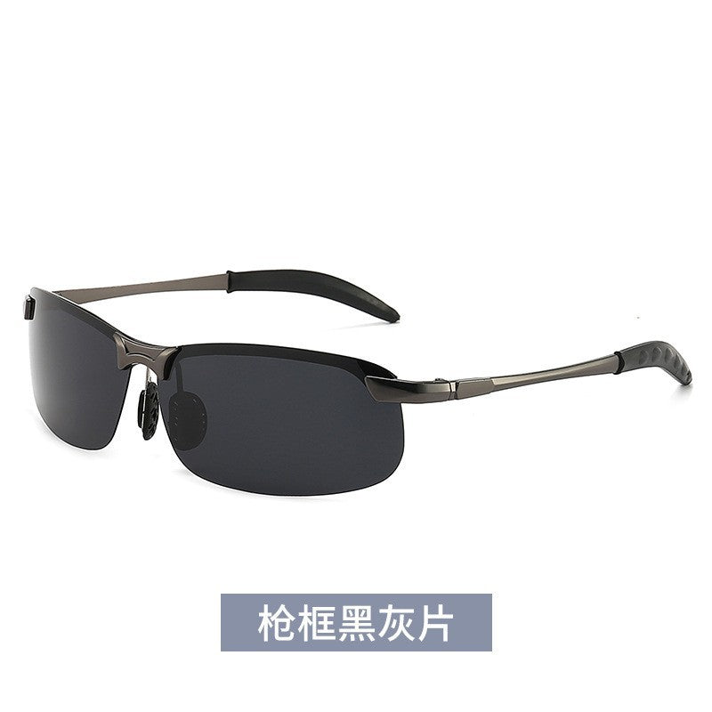 Smart light-changing glasses, sunglasses for men's day and night driving, automatic color-changing polarized driver driving