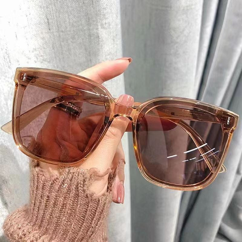 New hot-selling sunglasses Internet celebrity sunglasses Korean version street sunglasses men's and women's retro sunglasses UV protection