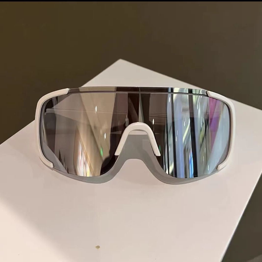 American outdoor sports cycling eye protection glasses mountaineering night riding large frame one-piece windproof sand sunglasses men's and women's models