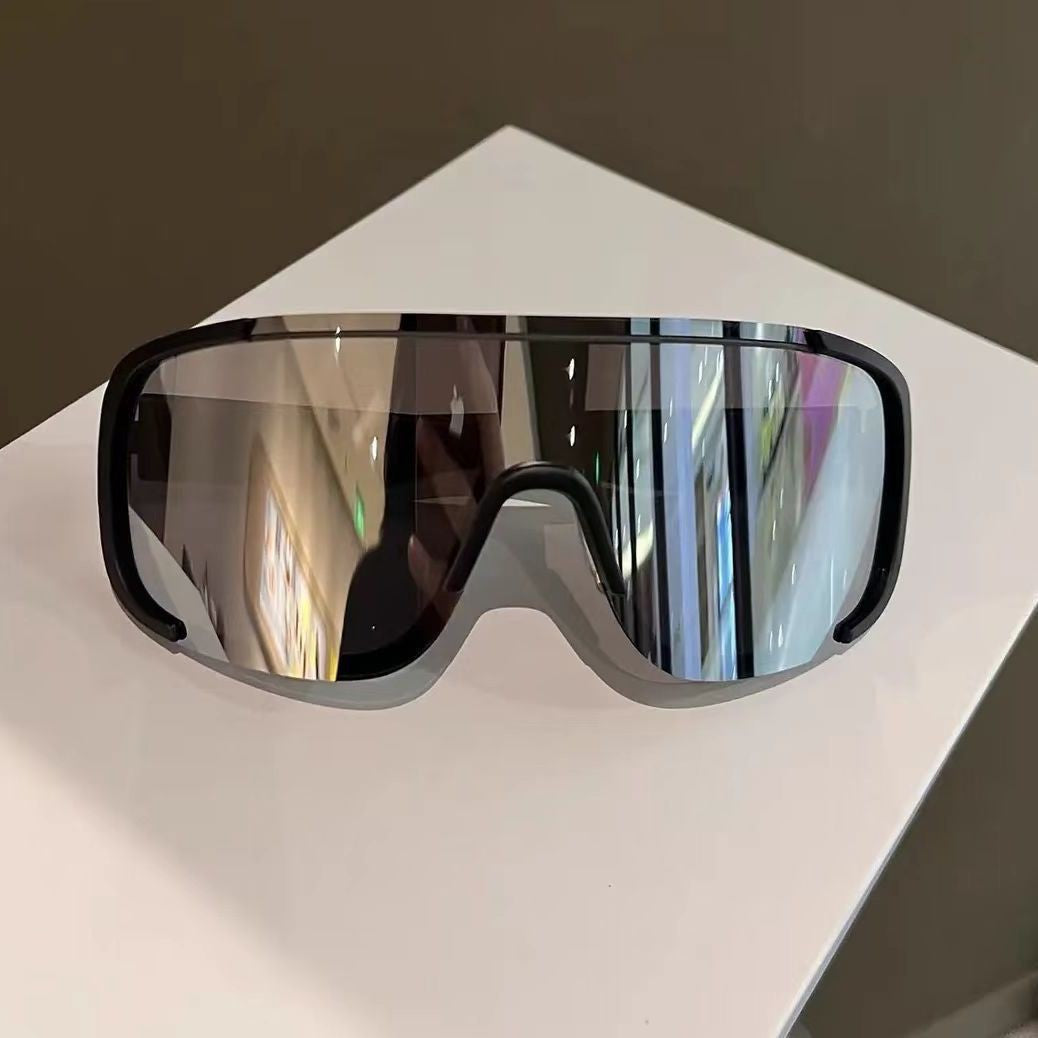 American outdoor sports cycling eye protection glasses mountaineering night riding large frame one-piece windproof sand sunglasses men's and women's models