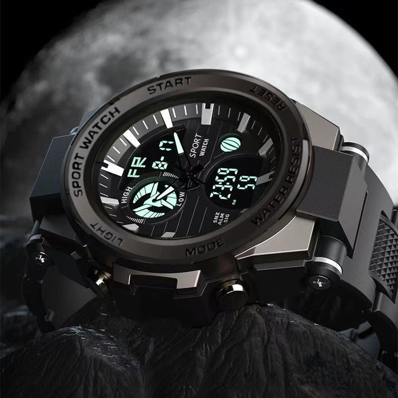 Foreign trade cross-border electronic watch ins high value handsome junior high school students multi-functional youth outdoor sports