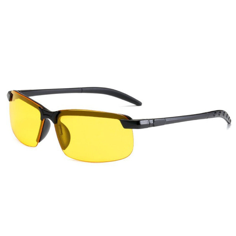 Smart light-changing glasses, sunglasses for men's day and night driving, automatic color-changing polarized driver driving