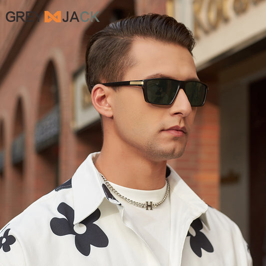 Amazon hot sale sunglasses fashionable men's sunglasses polarizing glasses cycling sunglasses men's high-end wholesale
