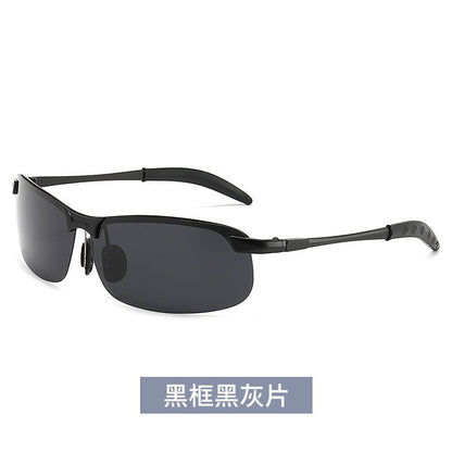 Smart light-changing glasses, sunglasses for men's day and night driving, automatic color-changing polarized driver driving