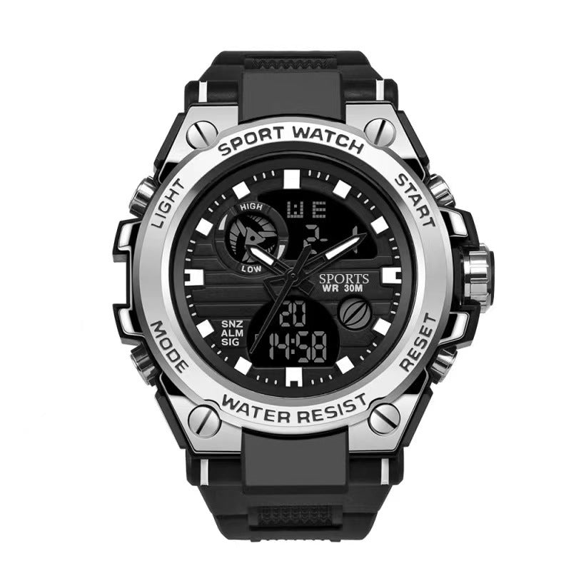 Foreign trade cross-border electronic watch ins high value handsome junior high school students multi-functional youth outdoor sports