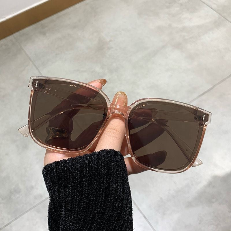 New hot-selling sunglasses Internet celebrity sunglasses Korean version street sunglasses men's and women's retro sunglasses UV protection