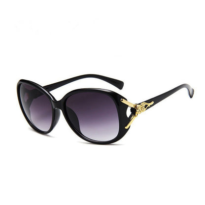 2026 new women's sunglasses trendy fashion large frame sunscreen sunglasses vacation retro sunglasses