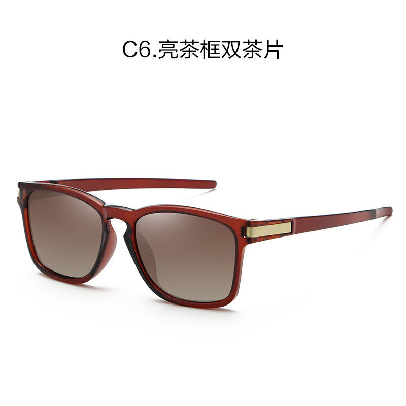 Amazon hot sale sunglasses fashionable men's sunglasses polarizing glasses cycling sunglasses men's high-end wholesale