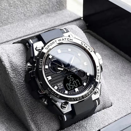 Foreign trade cross-border electronic watch ins high value handsome junior high school students multi-functional youth outdoor sports