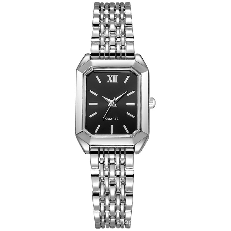 Foreign trade cross-border popular fashion watch square hot-selling women's quartz watch student simple scale women's watch