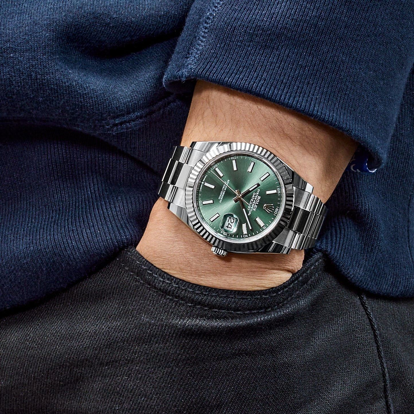 2025 Watch Datejust 126334 Stainless Steel Green Dial (2023)