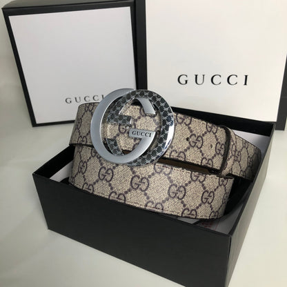 2025 3 Colors  printed letter leather belt