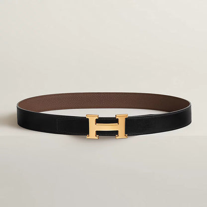 2025 belt buckle & Reversible leather strap 32 mm