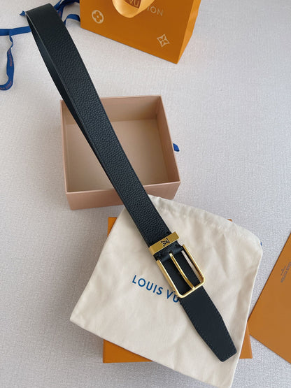 2025 Classic casual buckle belt
