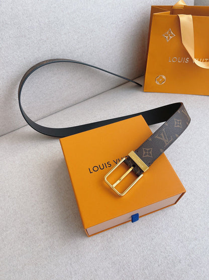2025 Classic casual buckle belt