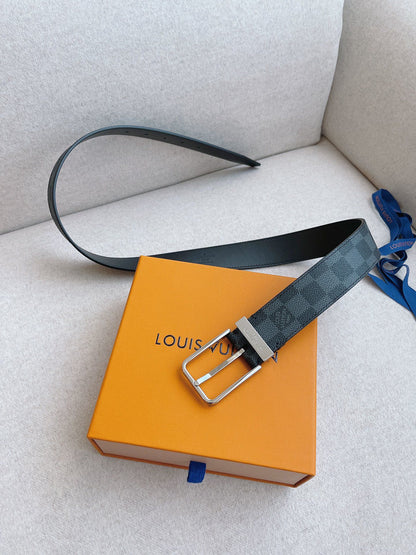2025 Classic casual buckle belt