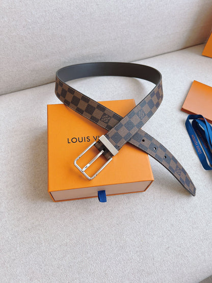 2025 Classic casual buckle belt