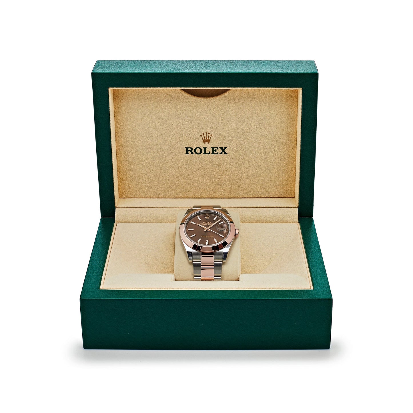 2025 Watch Datejust 126301 Stainless Steel Rose Gold Chocolate Dial (New 2024)